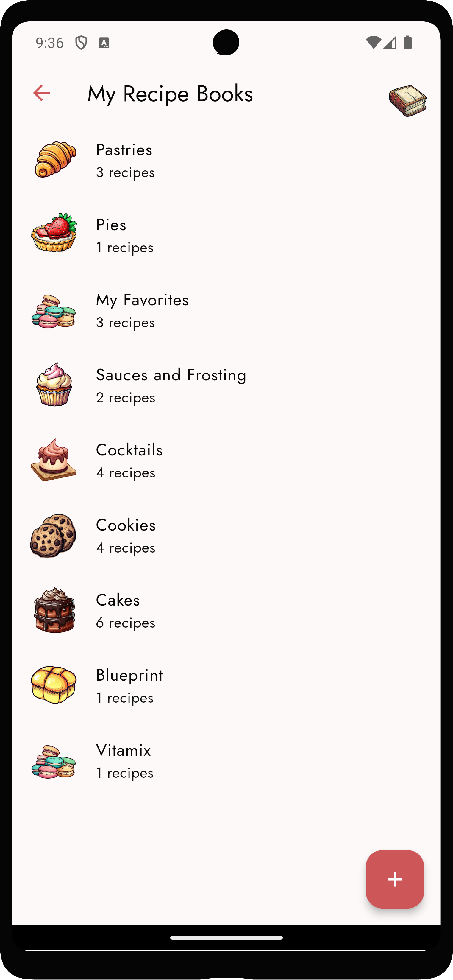 Create Recipe Books